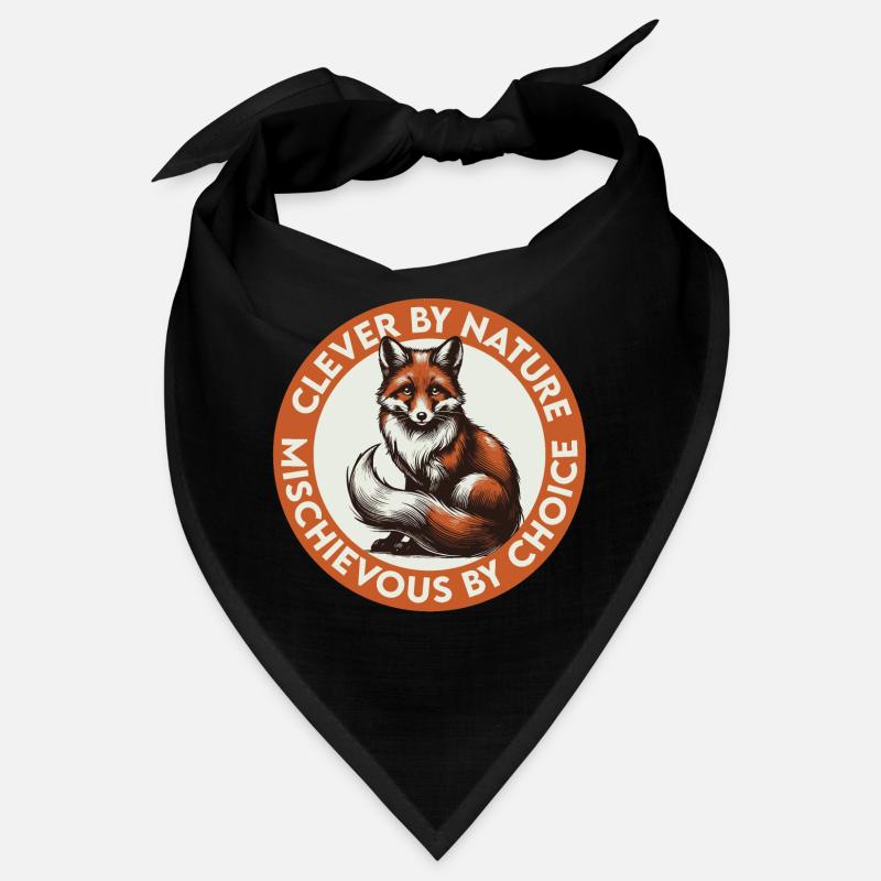 Outfoxed Them All - Bandana - Schwarz