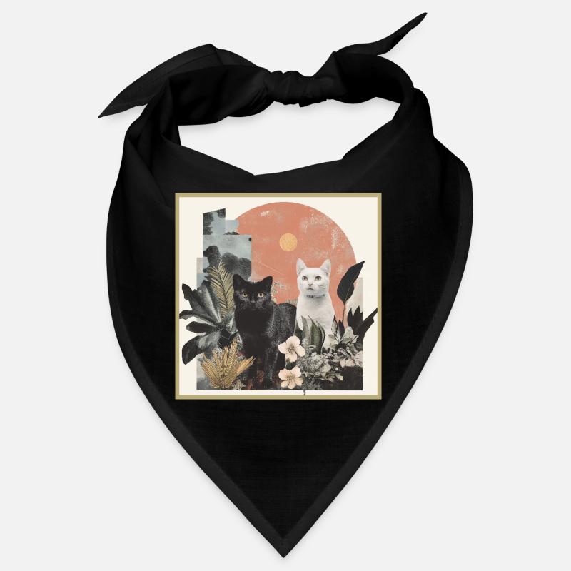 cats collage Bandana