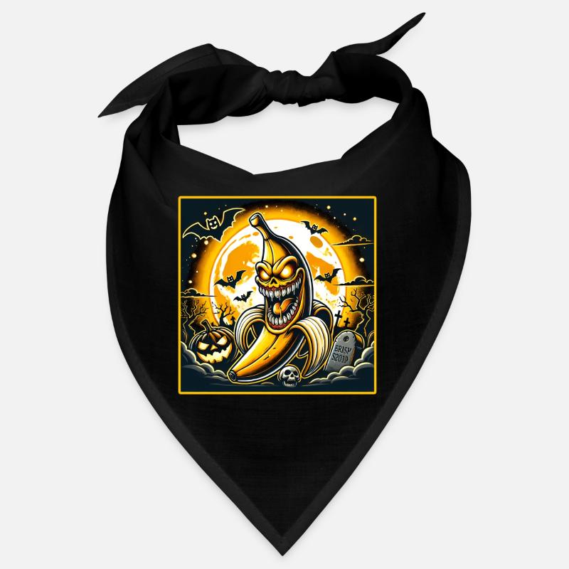 Gruselige Halloween Banane Bandana