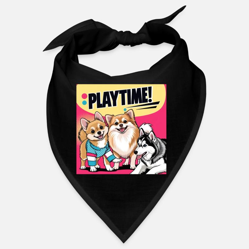 Comic Dogs - Playtime Bandana