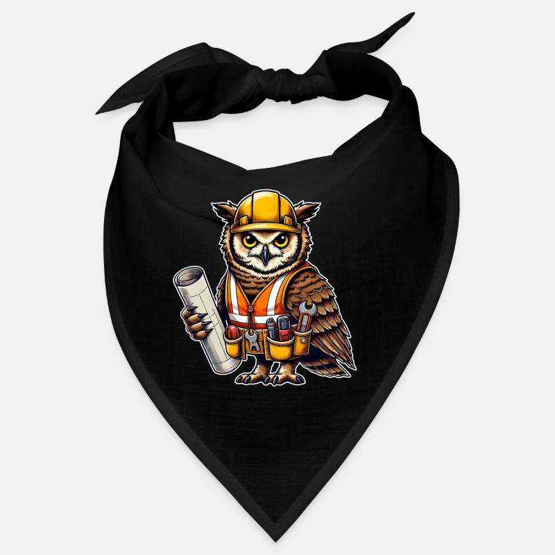 Construction Worker Owl – Clever & Crafty! Bandana