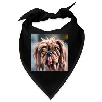 Hässlicher Hund - Bandana - Schwarz - Vorne