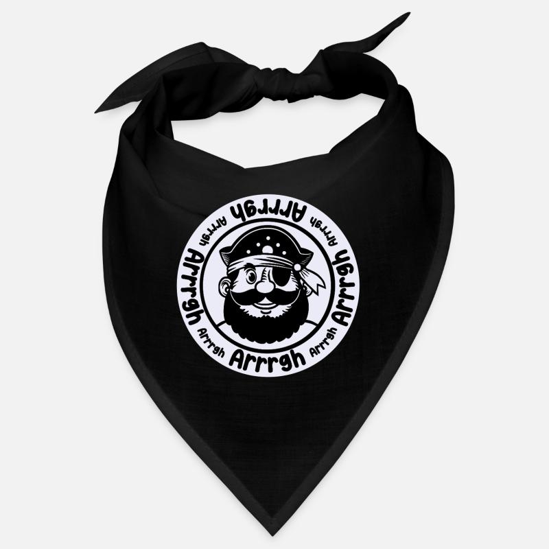 Drôle de pirate avec cache-œil Bandana