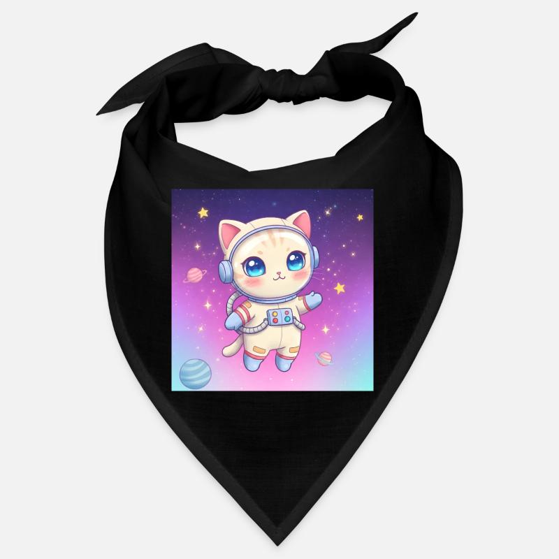 Astronaut Kätzchen Bandana