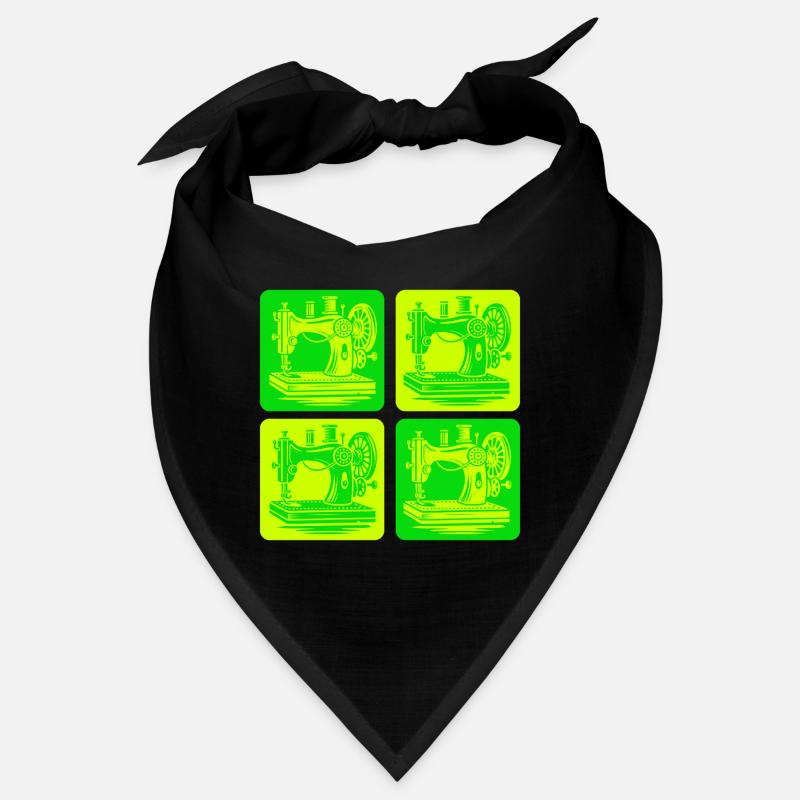 Sewing Machine Design Bandana