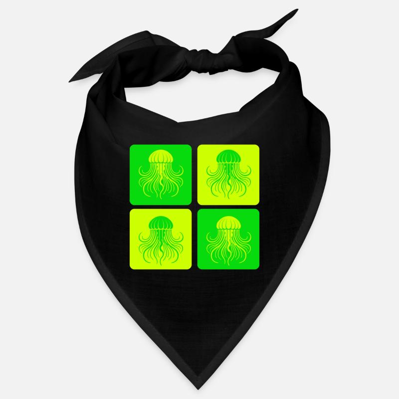 Jellyfish – Minimal Ocean Art Bandana