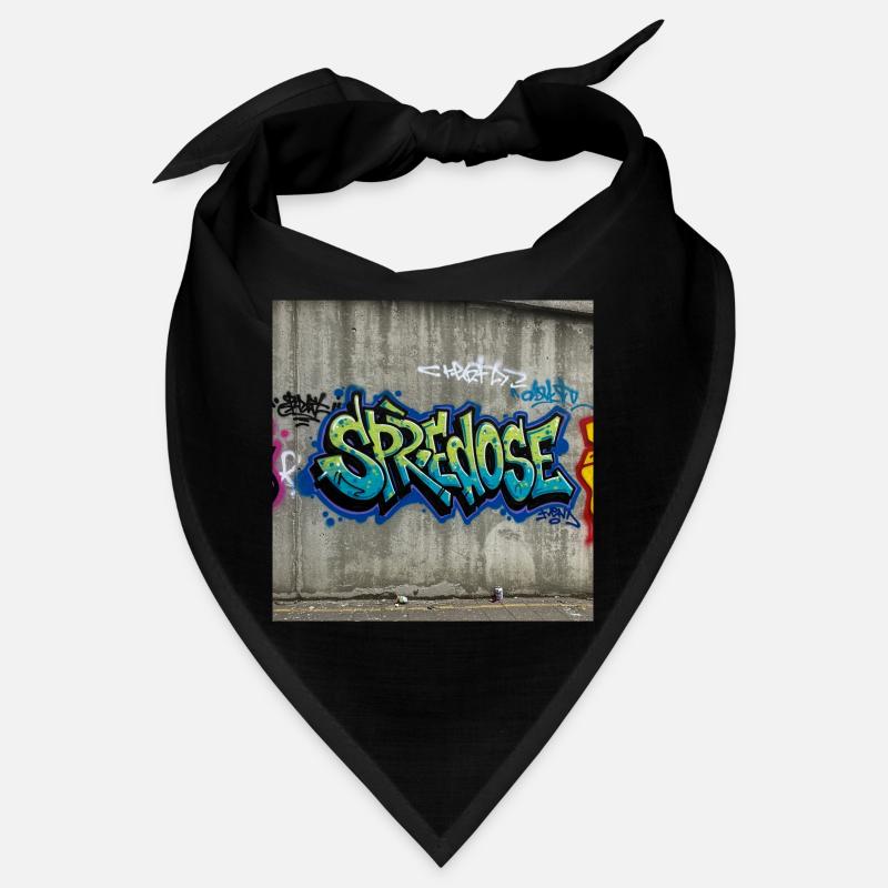 Graffiti Expression T-Shirt Bandana
