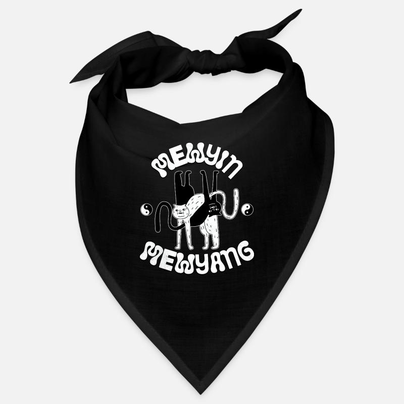 Yin Yang Katzen Bandana