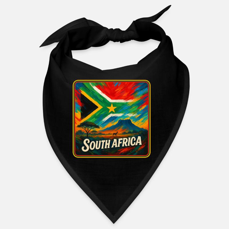 Conception du drapeau de l’Afrique du Sud Bandana