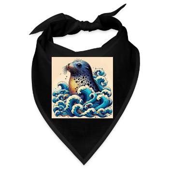 Siegel - Bandana - Schwarz - Vorne