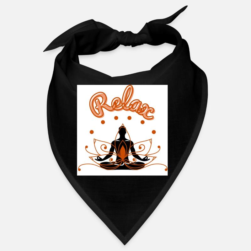 Lotus relaxant Conception de pleine conscience Bandana