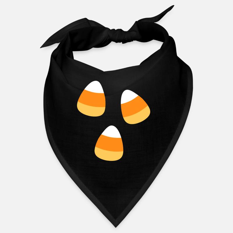 Candy Corn Halloween Pattern Bandana