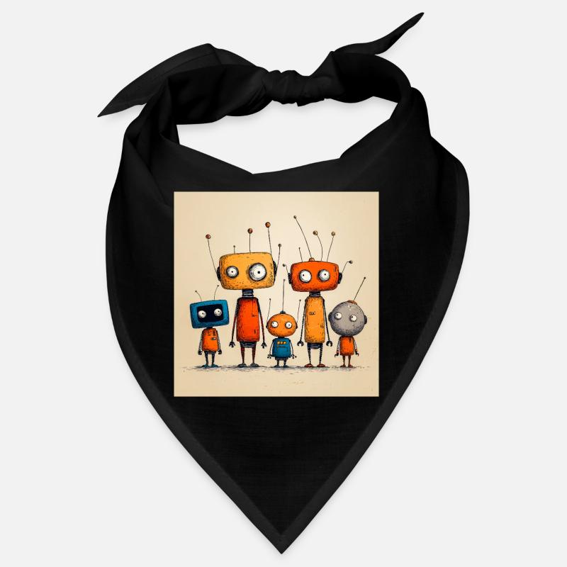 Robot Amicaux Enfantins Bandana