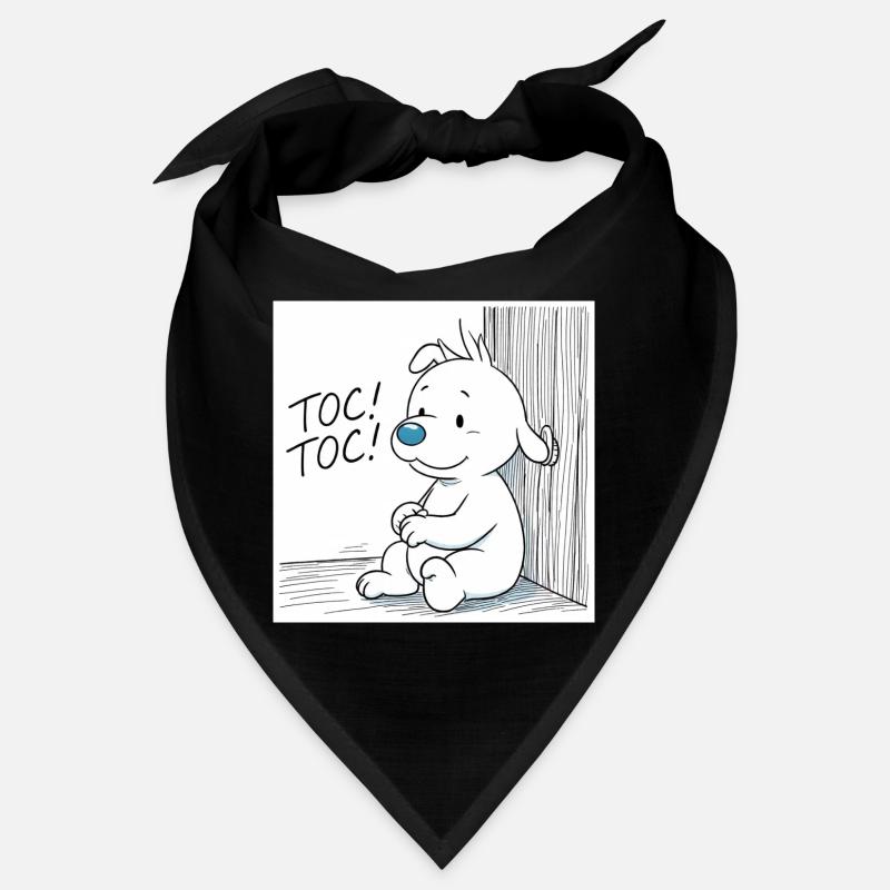 Idéfix Frappe Toc Toc Toc - Bandana - Schwarz