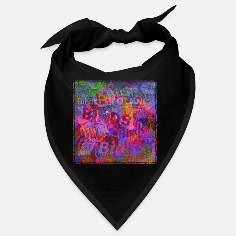 Mots & Oiseaux V1 Bandana