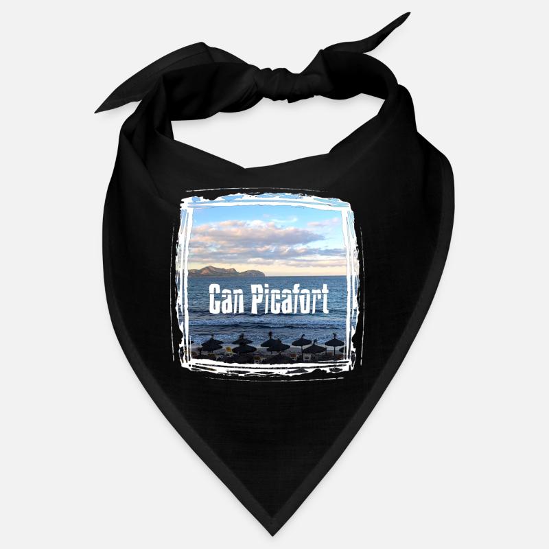 Can Picafort Beach Imprimer Bandana