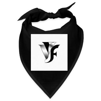 VF Monogramm Metallisch - Bandana - Schwarz - Vorne