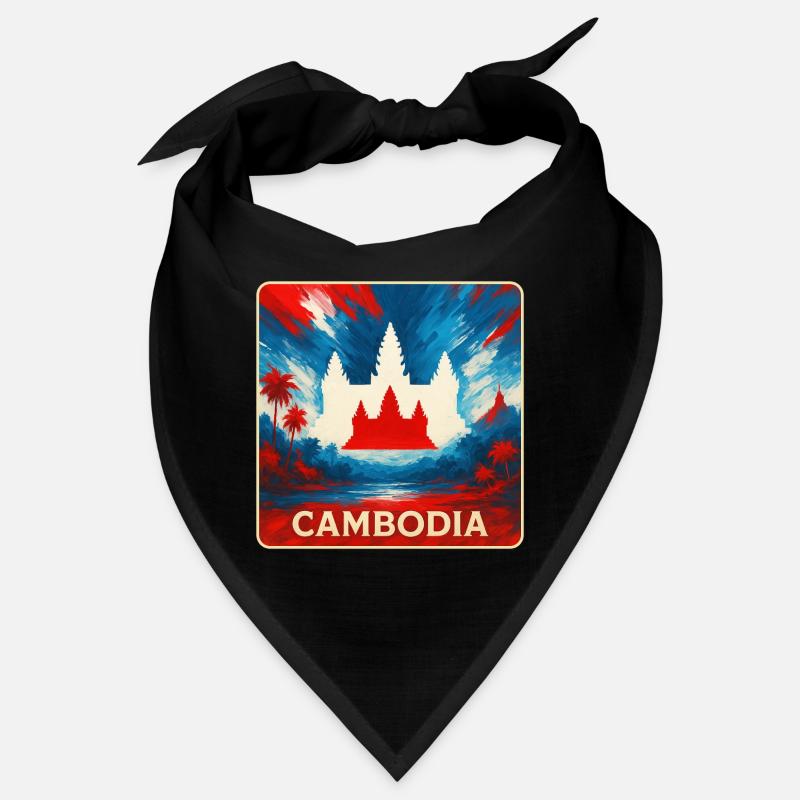 Cambodia – Angkor Wat Design Bandana