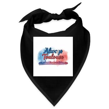 Always Toulouse - Bandana - Schwarz - Vorne