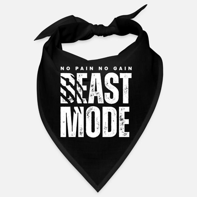 Mode Festin Pas de douleur Pas de gain Bandana