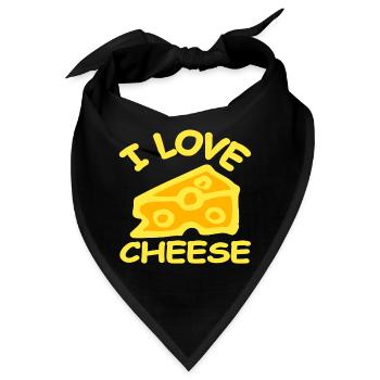 Käse - Bandana - Schwarz - Vorne