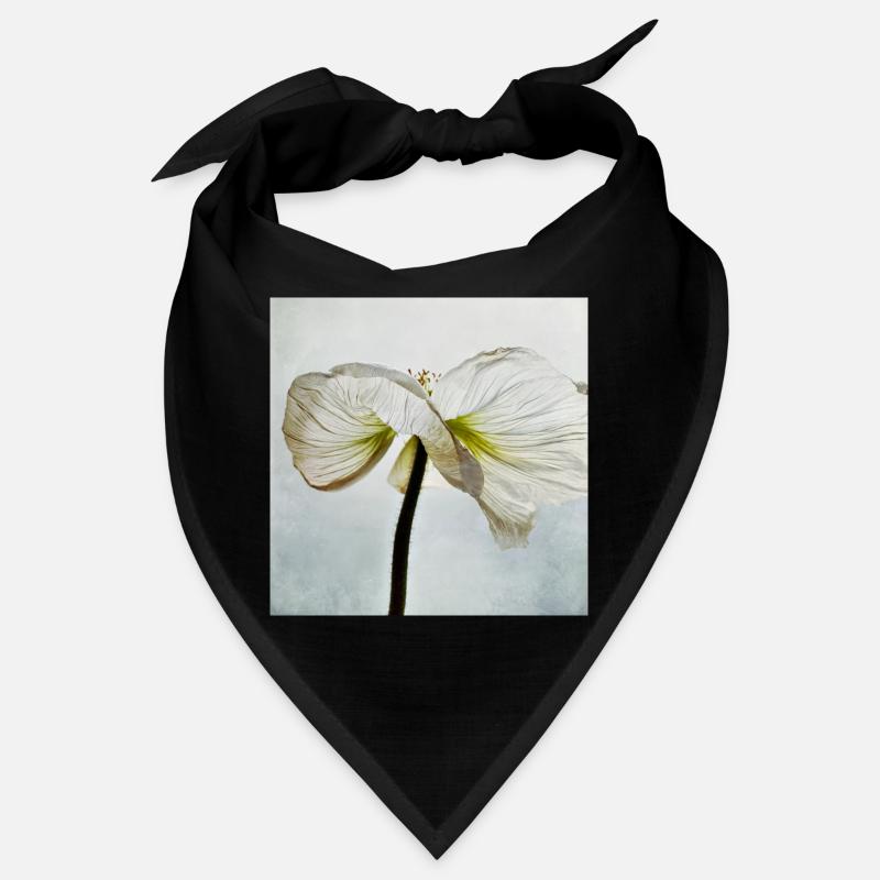 Fleur de pavot blanc Bandana