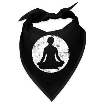 Yogi Sketch - Bandana - Schwarz - Vorne