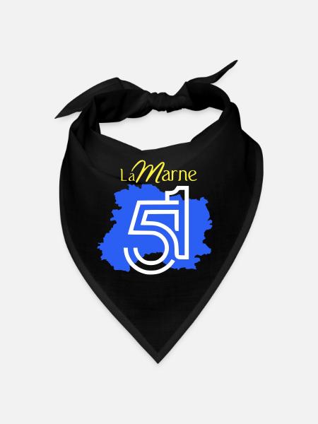The Marne 51 - Bandana - black - Front