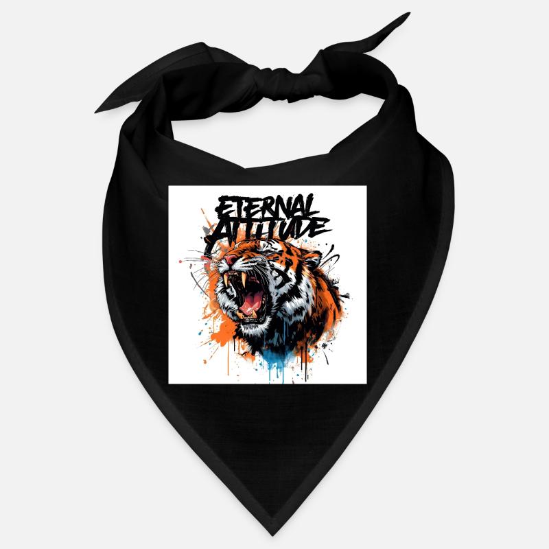 Pose du tigre éternel Bandana