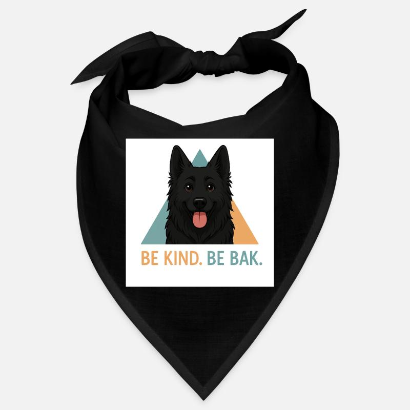 Be Kind Be Bak Dog Design Bandana