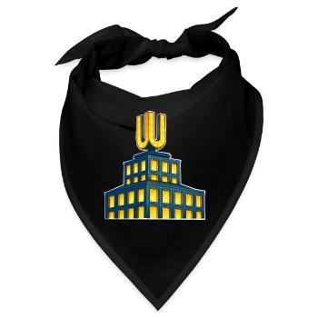 Dortmund U - Bandana - Schwarz - Vorne