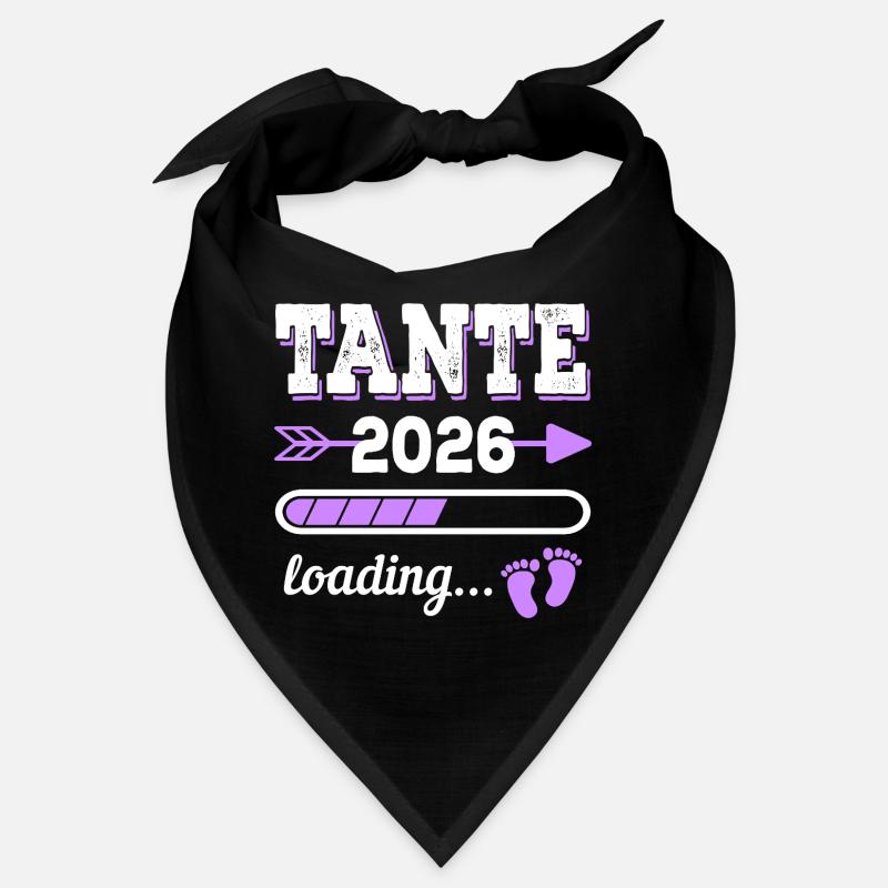 Tante 2026 Loading Schwangerschaft Geschenkidee Bandana
