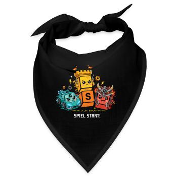 WASD Gaming Gamer Kawaii  - Bandana - Schwarz - Vorne