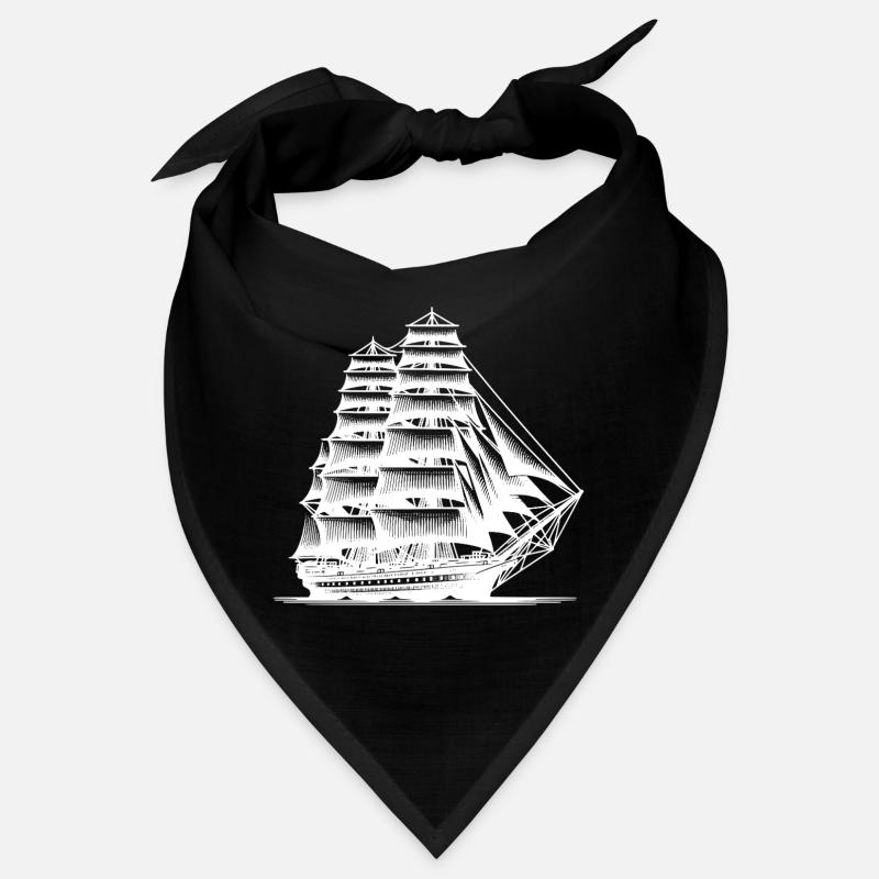 Vintage Segelschiff Träume Nostalgie pur Bandana