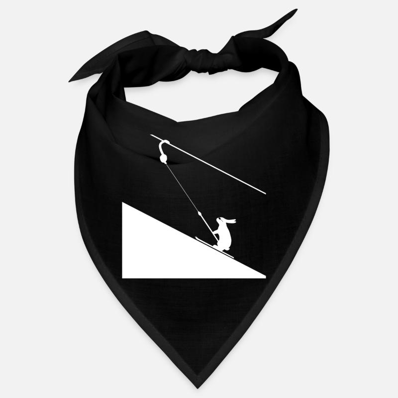 Hare climbing on rope Bandana