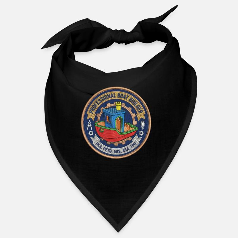 Constructeur professionnel de bateaux Benchy Patch Bandana