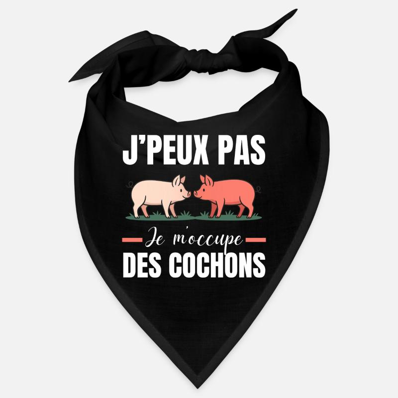 J’Peux Pas Je M’Ocupe Des Cochons Bandana