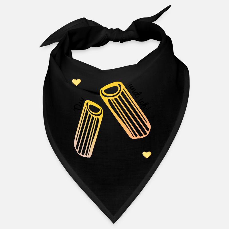 Valentinstag Pasta Liebe Bandana