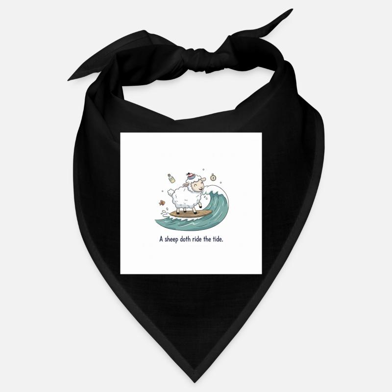Surfende Schafe Bandana