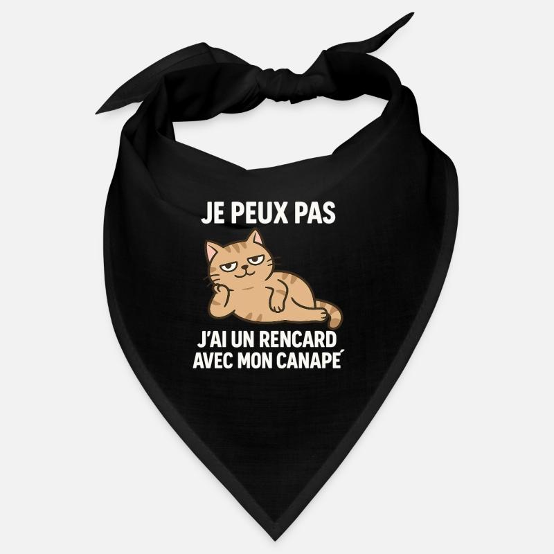 Das geht nicht, ich habe ein Date mit meinem Sofa. Bandana