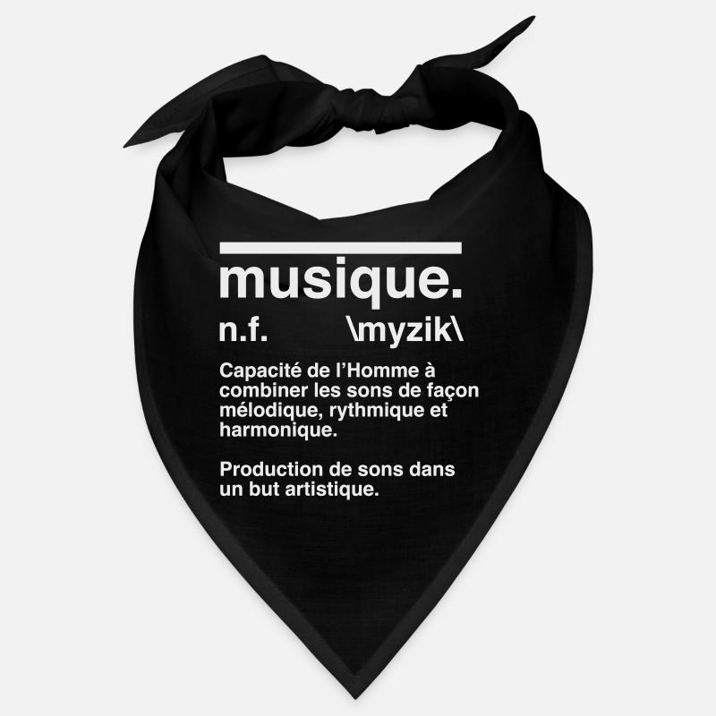 Music Definition Dictionary Style Bandana