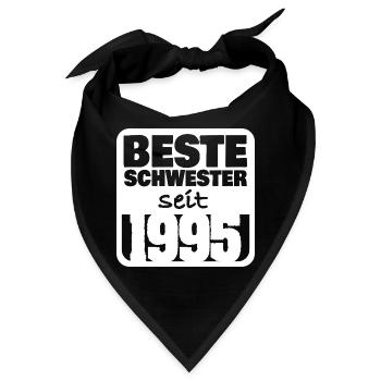 Geschwister 1995 - Bandana - Schwarz - Vorne