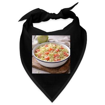Cremiger Kohl-Tomaten-Salat - Bandana - Schwarz - Vorne