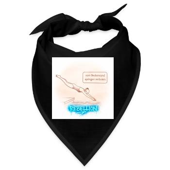 Beckenrand Rebellion  - Bandana - Schwarz - Vorne