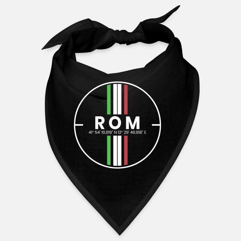 Rome Coordinates Bandana