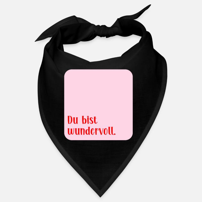 Liebe Wundervoll Bandana