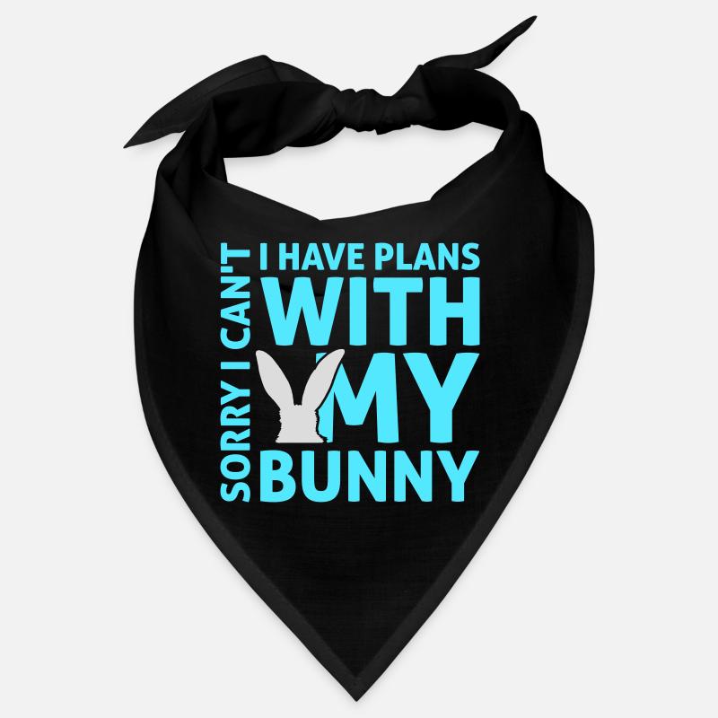 Désolé, je ne peux pas, j’ai des plans avec mon logo Bunny Hase Bandana
