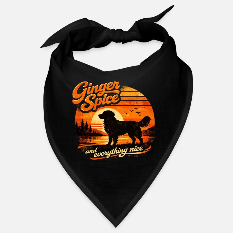 Toller Retro 70s: Ginger Spice & Everything Nice Bandana