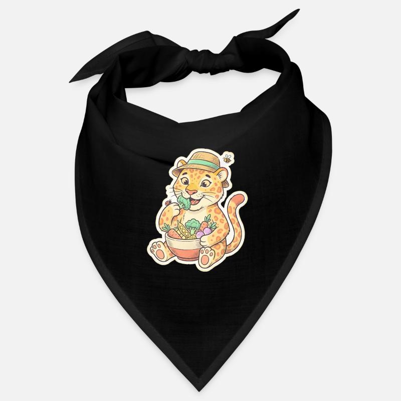 Leopard Kit with Vegetable Basket Bandana