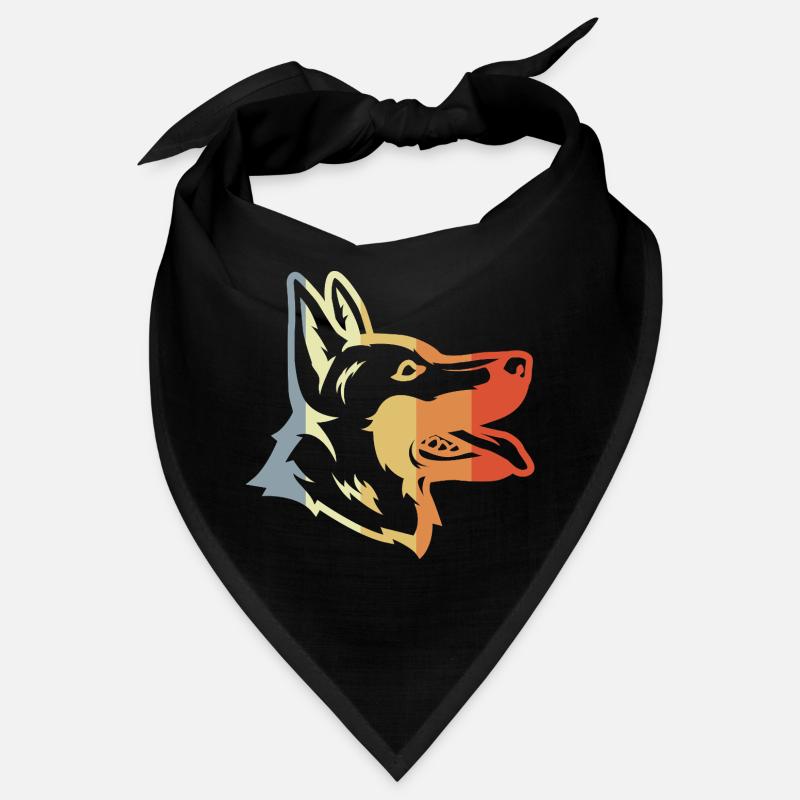 Vintage German Shepherd Bandana